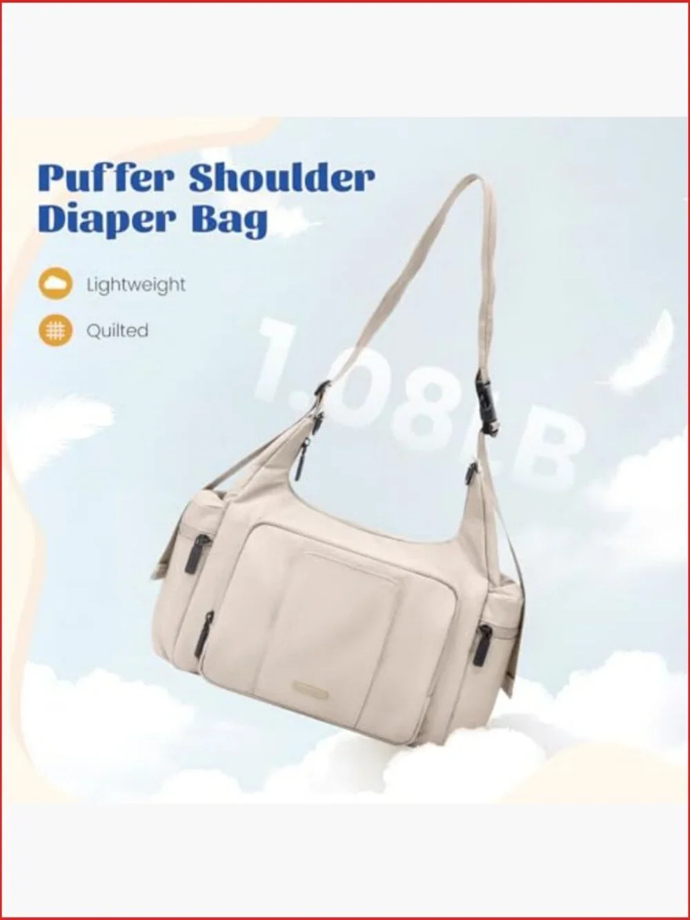 puffer tote
